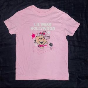 Light pink Hollywood baby tee